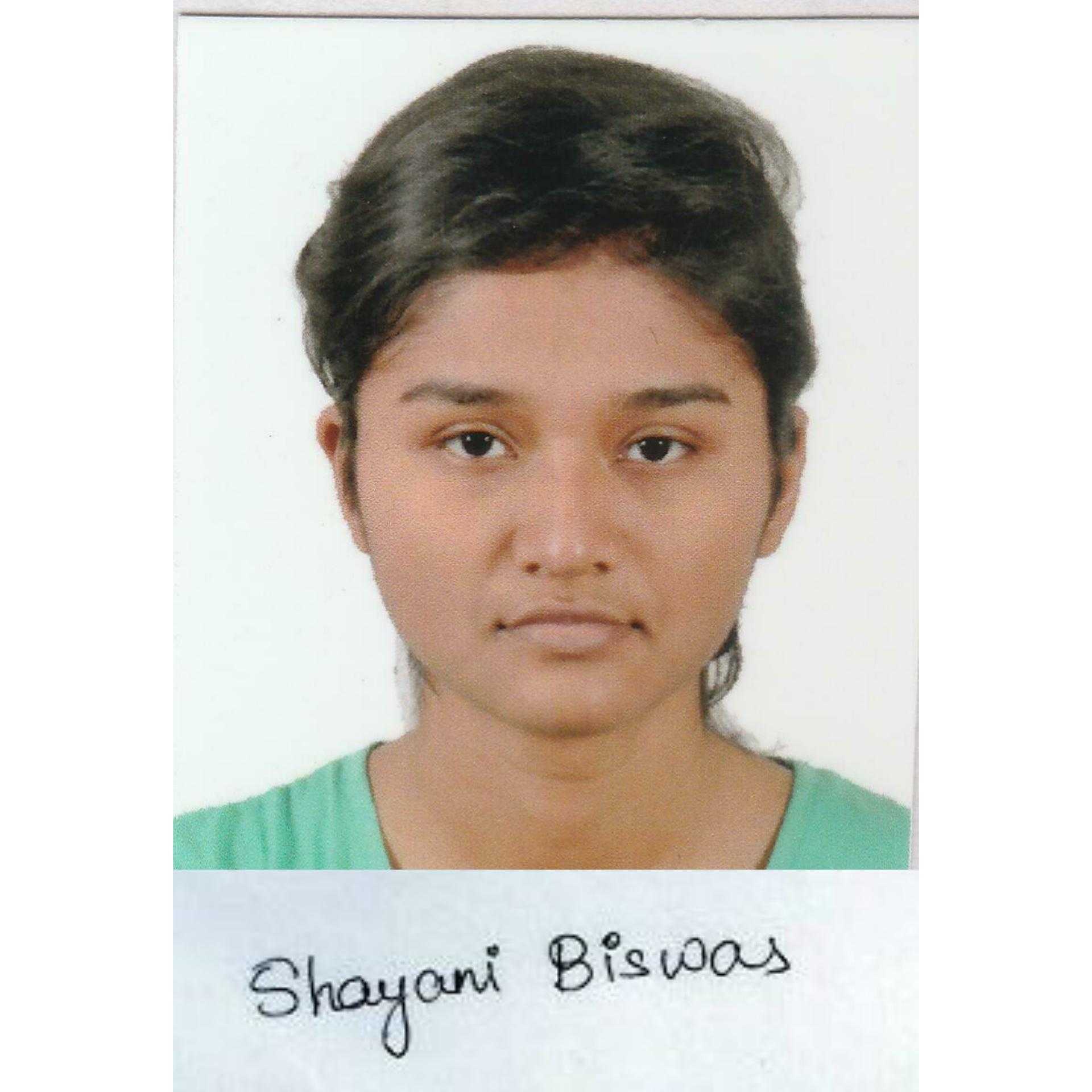 Profile photo of Shayani Biswas