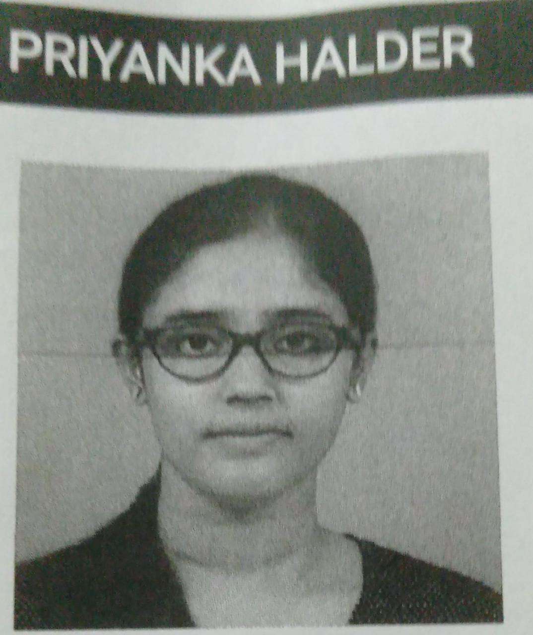 Profile photo of Priyanka Halder